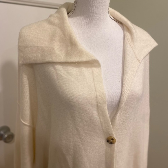 New Free People Swim Too Deep Cashmere Oversized Cardigan Sweater M - Picture 11 of 11